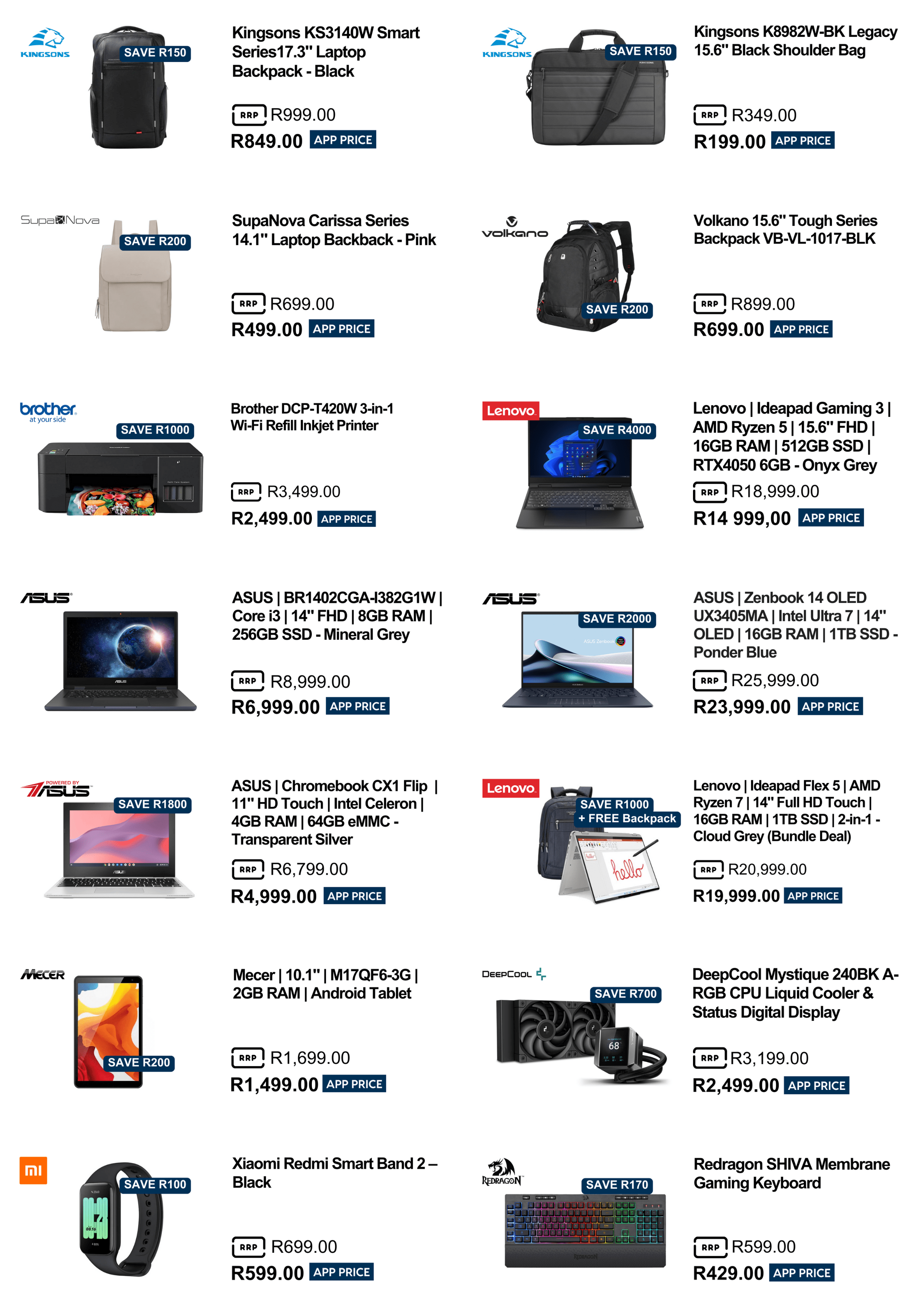 Mania Computer Store DEMO APP DEALS – Computer Mania