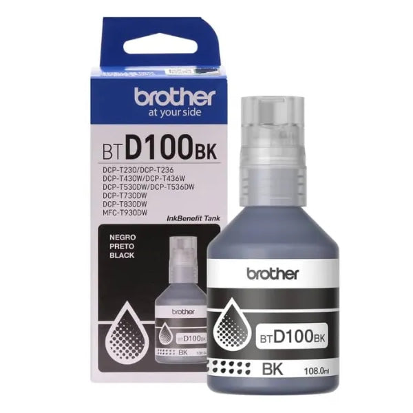 Brother BTD100BK Blank Ink Bottle