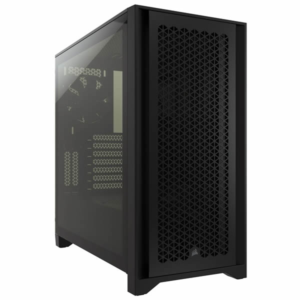 Corsair CC-9011200-WW 4000D Airflow Tempered Glass Mid Tower Gaming Case - BLack