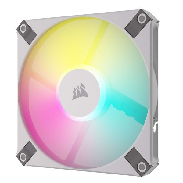 Corsair CO-9050164-WW iCUE AF120 RGB Slim 120mm Case Fan - White