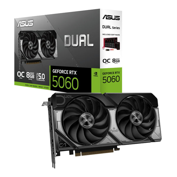 ASUS GeForce RTX 5060 8GB デュアルファン ASUS Dual GeForce RTX 5060 OC Edition 8GB GDDR7 Graphics Card