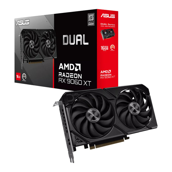 Asus Dual Radeon RX 9060 XT 16GB GDDR6 Graphics Card – Computer Mania