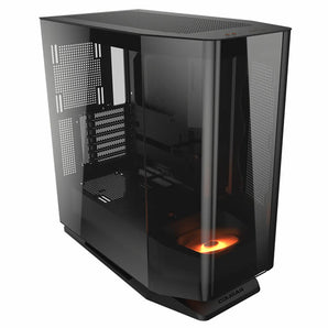 Cougar FV270 ARGB Mid Tower E-ATX Case with Tempered, curved glass - Black