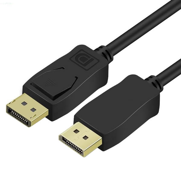 Computer 2m Kit Gizzu 2M 8K DisplayPort Cable Poly – Computer Mania