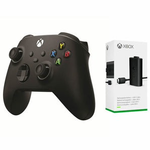 Microsoft Xbox Series Wireless Controller Carbon with Play & Charge Kit