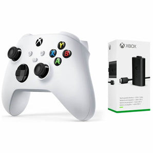 Microsoft Xbox Series Wireless Controller White with Play & Charge Kit