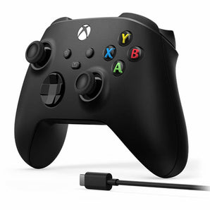 Microsoft Xbox Series Wireless Controller - Carbon Black + R150 Steam Gift Card & USB-C Cable