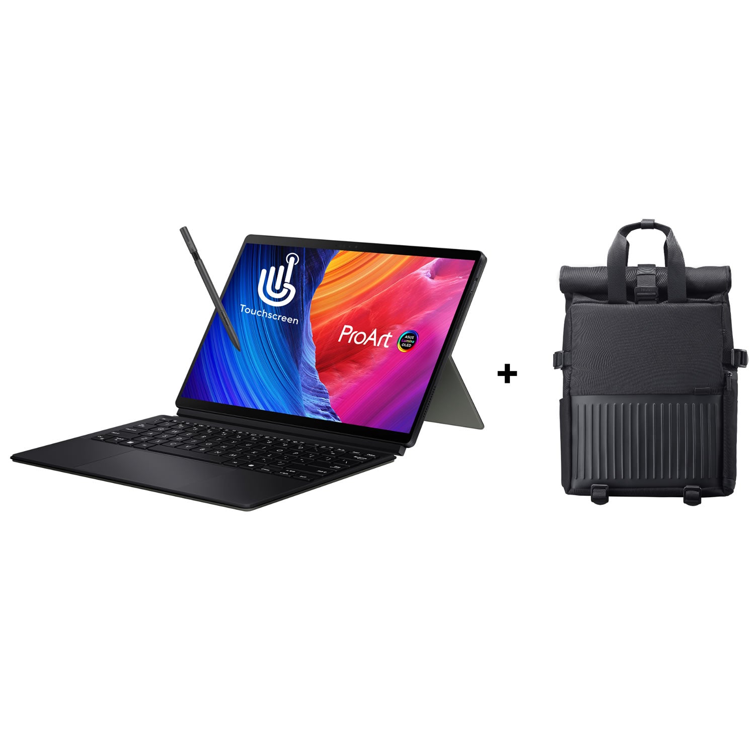 ASUS ProArt PZ13 13.3" OLED | Snapdragon® X Plus | 16GB LPDDR5 RAM | 1TB SSD | 2-in-1| Black