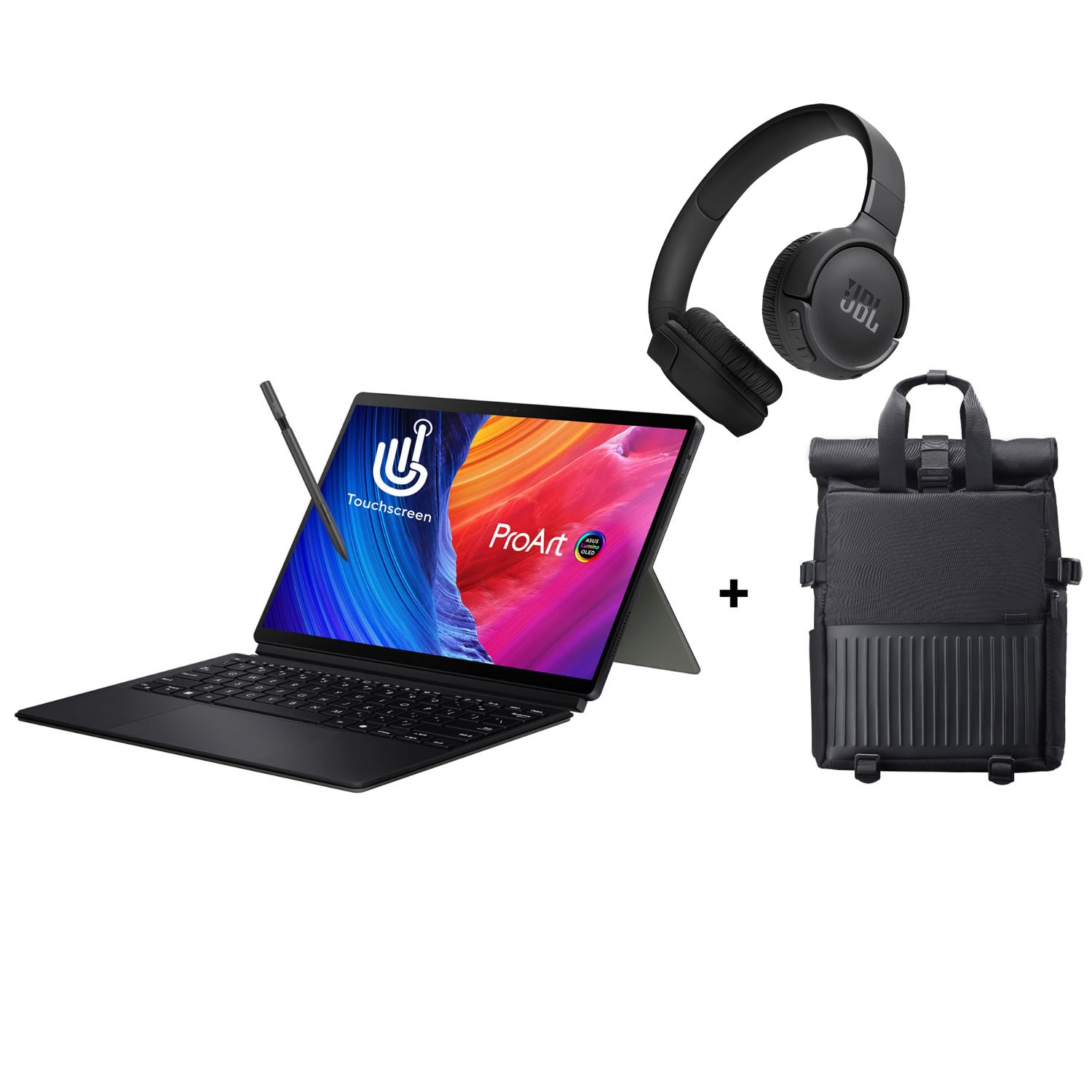 ASUS ProArt PZ13 13.3" OLED | Snapdragon® X Plus | 16GB LPDDR5 RAM | 1TB SSD | 2-in-1| Black