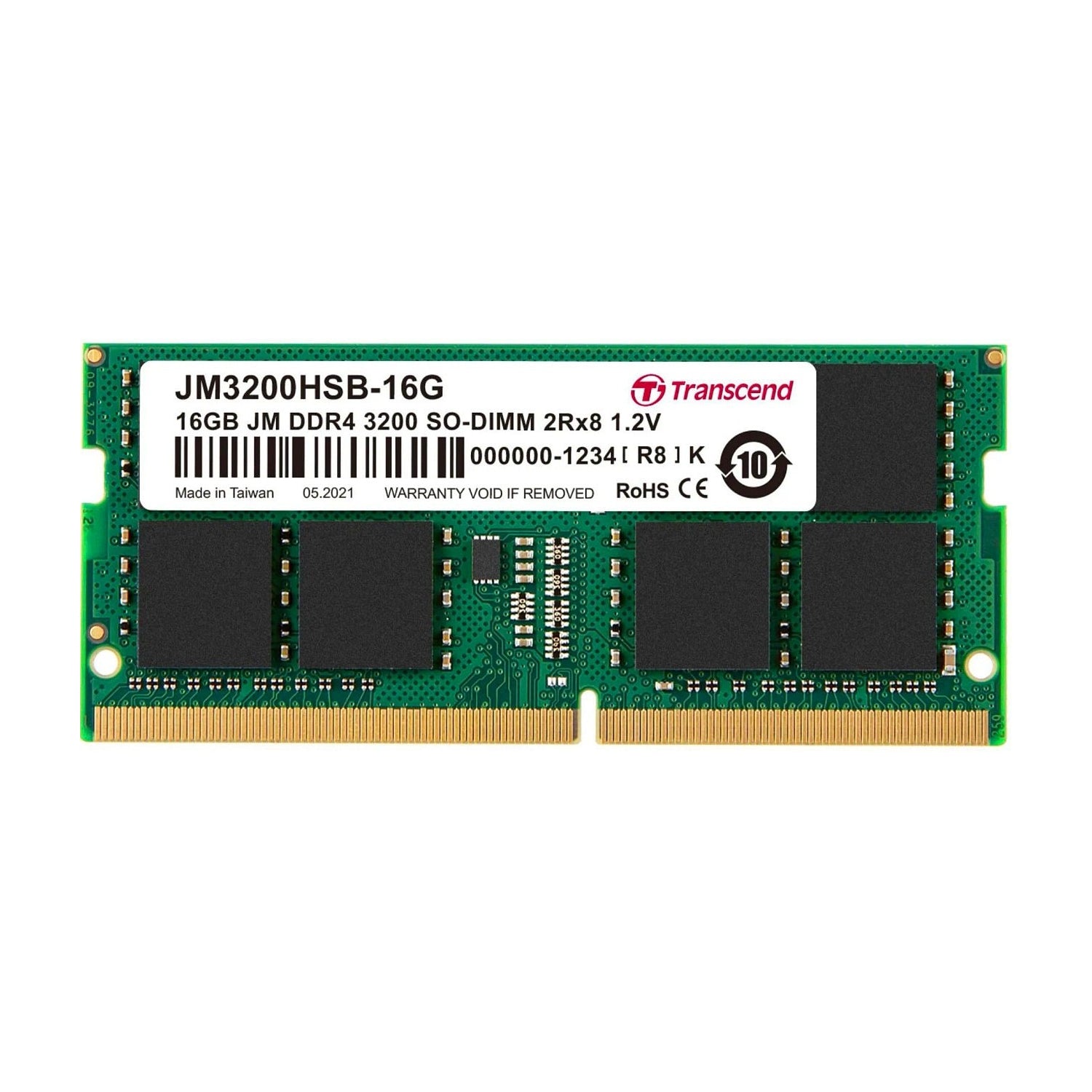 Transcend JM3200HSB 16GB DDR4-32000mHz JetRam Notebook Memory