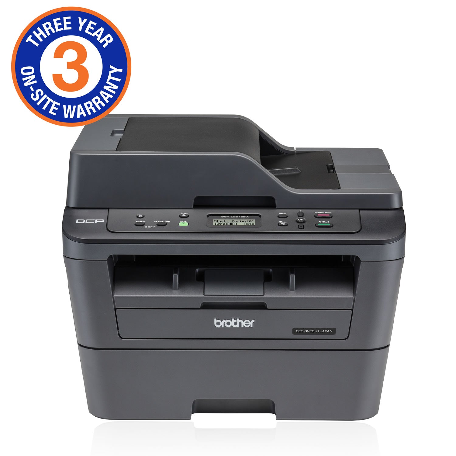 Brother DCP-L2540DW Mono 3-in-1 Laser Printer