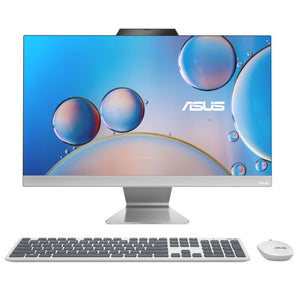 ASUS M3400 Series 23.8" FHD | Ryzen 5 | 8GB RAM | 512GB SSD All-In-One Desktop PC - White