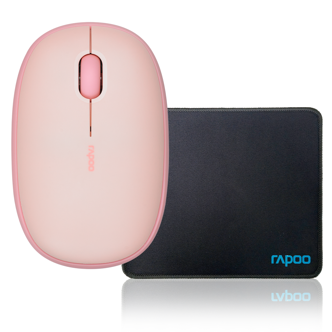 Rapoo M650 Silent Multi-Mode wireless Mouse - Pink