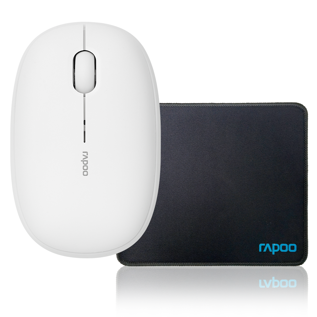 Rapoo M650 Silent Multi-Mode wireless Mouse - White