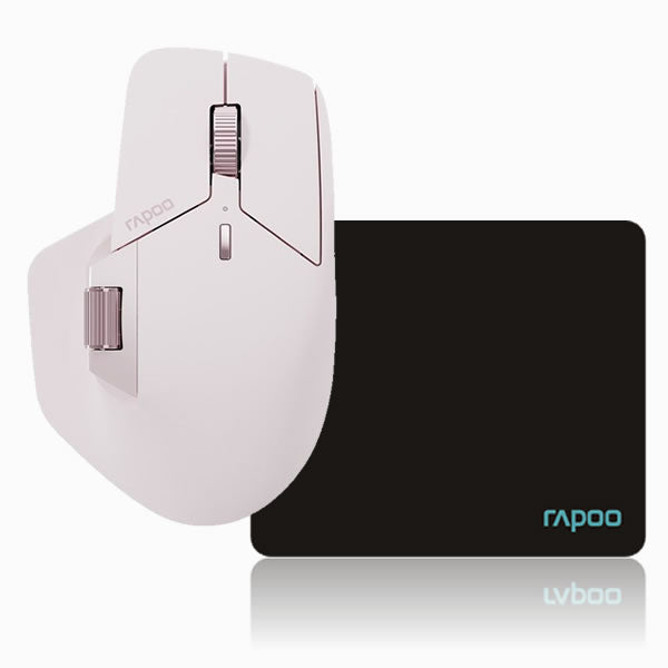 Rapoo MT760M  Multi-mode Wireless Optical Mouse - Rose Pink