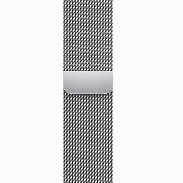 Apple Watch 45mm Silver Milanese Loop - Regular