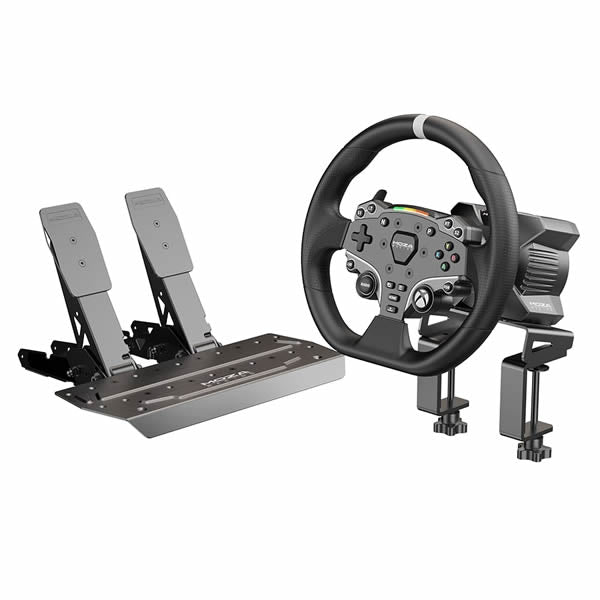 MOZA Racing R3 Direct Drive racing Wheel and Pedals  Bundle