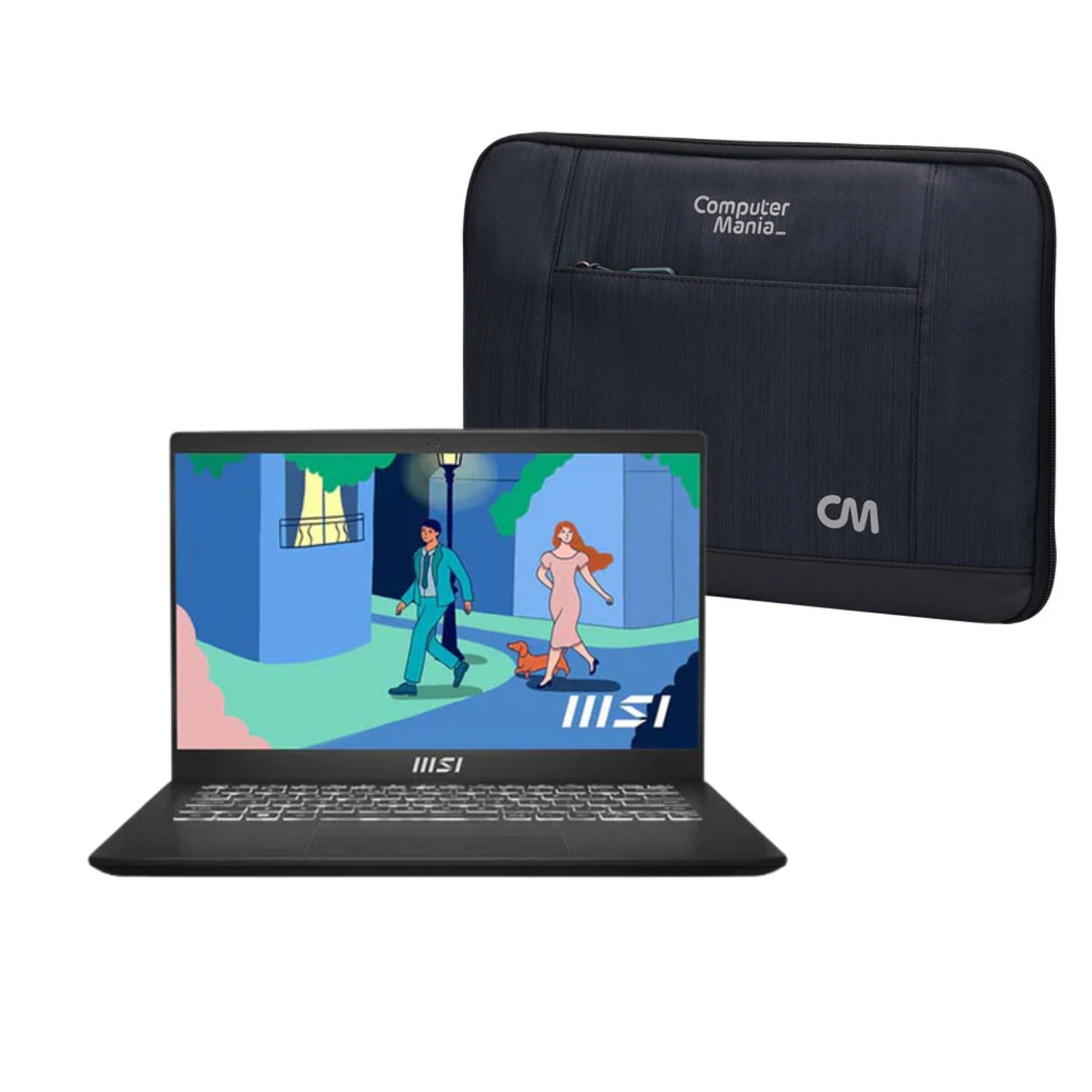 MSI | Modern 14 Laptop C12MO | Core i7 | 14" FHD | 16GB RAM | 512GB SSD - Dark Grey [Pre-Owned]