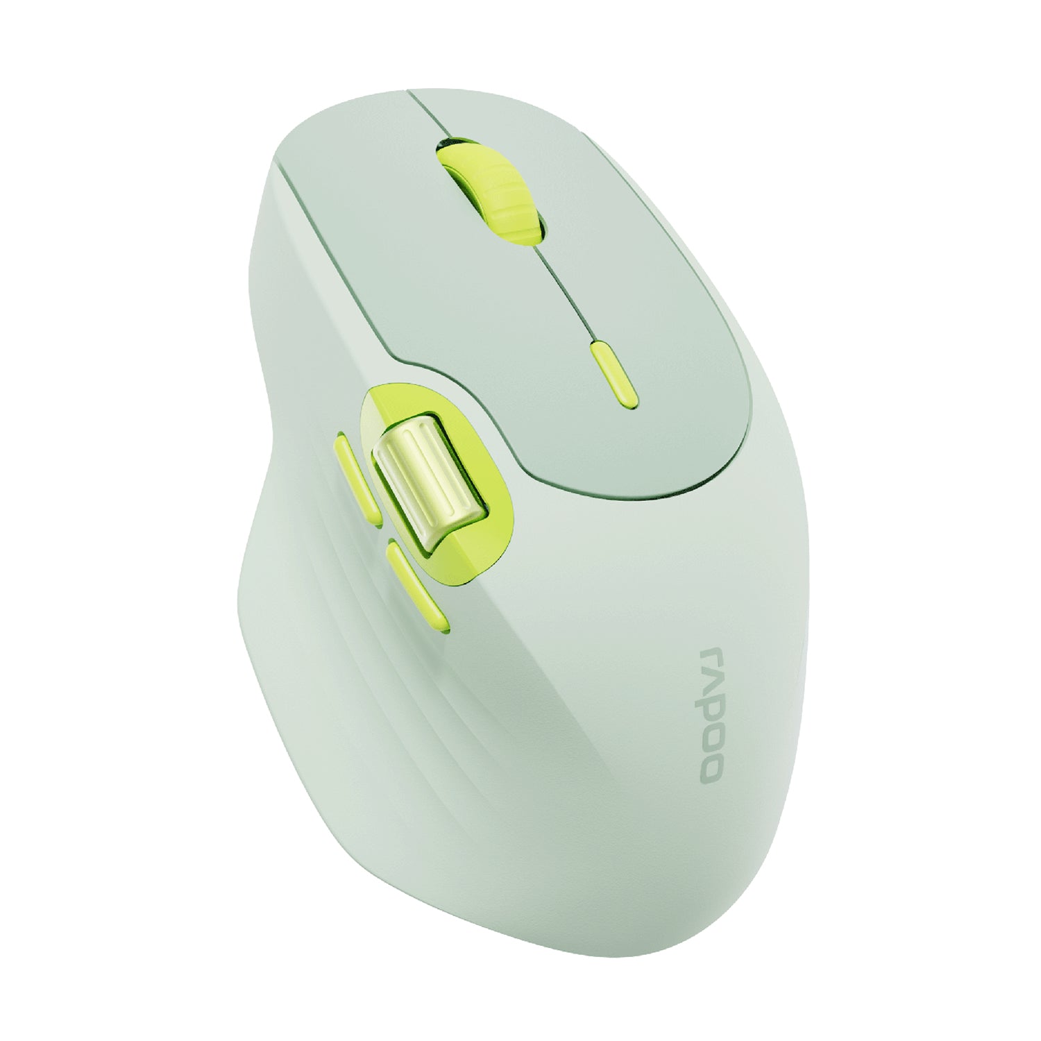 Rapoo MT560 Multimode Rechargable Mouse - Green Yellow