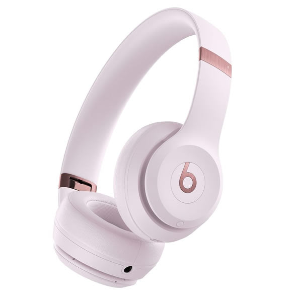 Beats Solo 4 On-Ear  Wireless BT Headphones - Cloud Pink