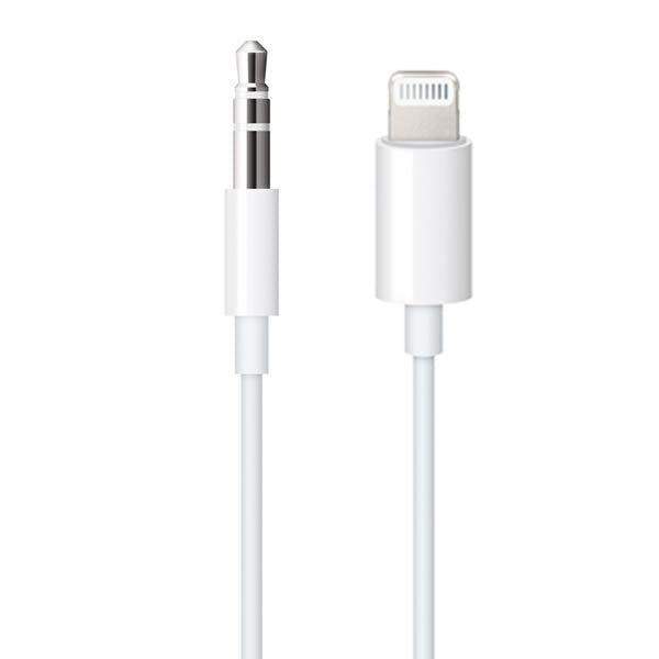 Apple Lightning to 3.5mm Audio Cable 1.2m - White