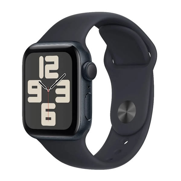 Apple Watch SE GPS 44mm Midnight Aluminium Case with Midnight Sport Band - S/M