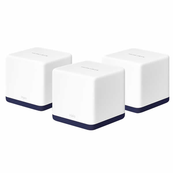 MERCUSYS Halo H50G New AC1900 Whole Home Mesh Wi-Fi System 3 Pack