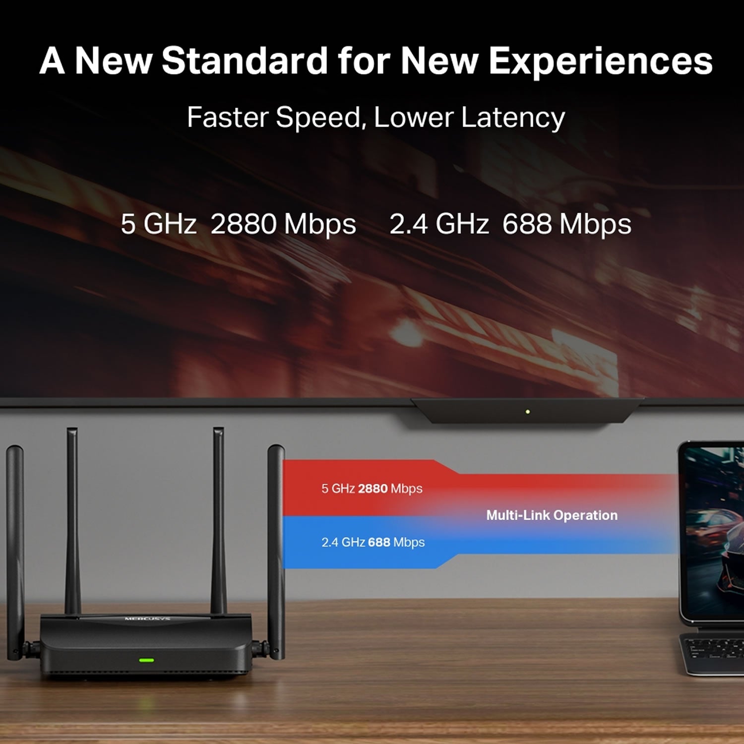Latest Mercusys Router MERCUSYS MR25BE New Comers BE3600 Dual Band Wi-Fi 7 Router – Computer Mania