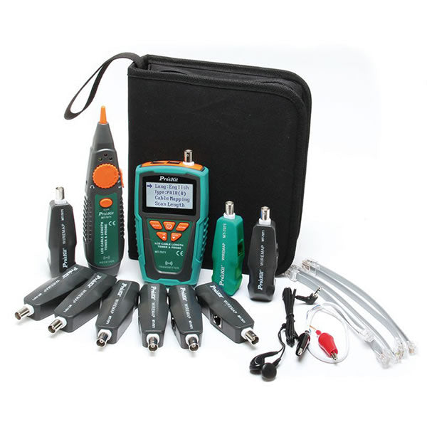 Pros' Kit LCD Cable Length Toner & Probe Kit - NET-MT-7071K