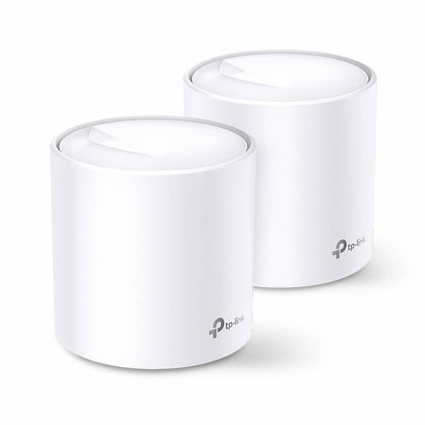 TP-Link Deco X60 | AX5400 Whole Home Mesh Wi-Fi 6 System - 2 Pack