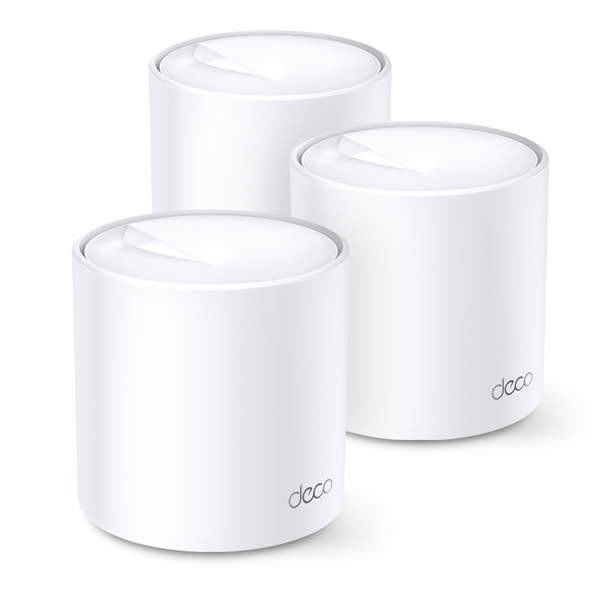 TP-Link Deco X60 | AX5400 Whole Home Mesh Wi-Fi 6 System - 3 Pack