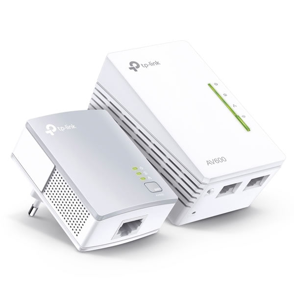 TP-lINK WPA4220 | AV600 Wi-Fi Powerline Extender Starter Kit