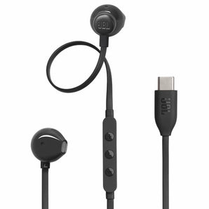 JBL Tune 305C USB TYPE-C Wired Hi-Res Earphones - Black