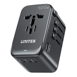 Unitek GaN 100W Universal Travel Adapter P1123ABK01