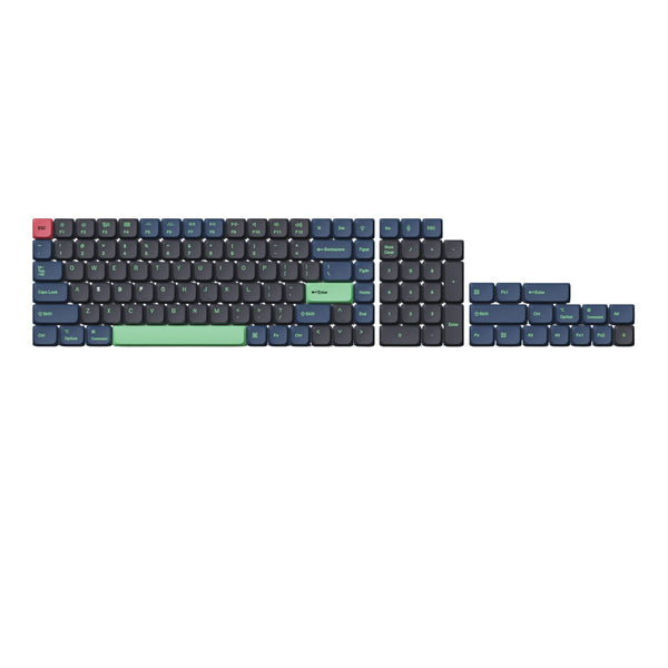 Keychron Low Profile Dye-Sub PBT LSA Full Set Keycap Set – Hacker