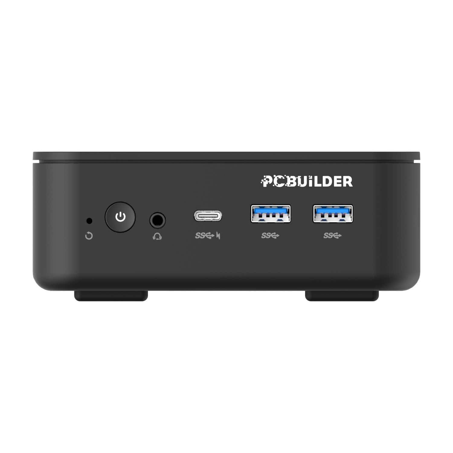 PCBuilder CUBE Intel Core 3-100U 16GB DDR5 512GB Windows 11 Pro Mini P ...
