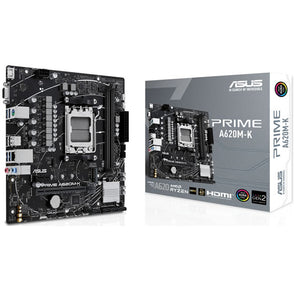 ASUS PRIME A620M-K AMD A620 Ryzen Socket AM5 Motherboard