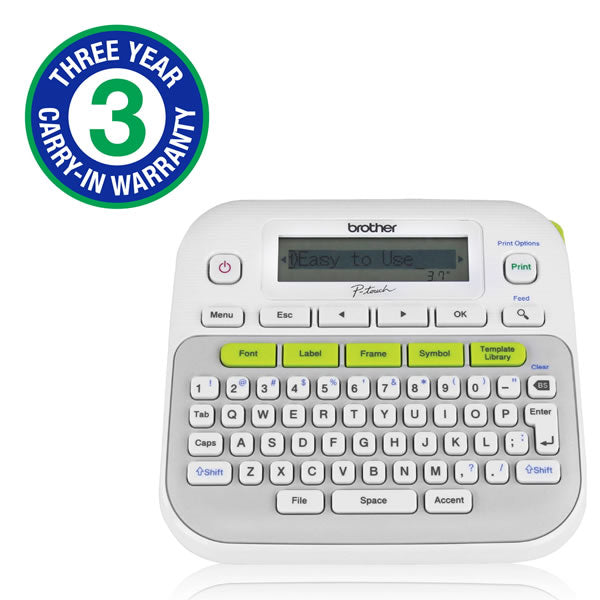 Brother PT D210 P-Touch Home and Small Office Labelling Machine ...