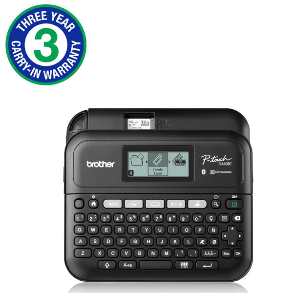 Brother PT D460BT P-Touch Corporate Labelling Machine – Computer Mania