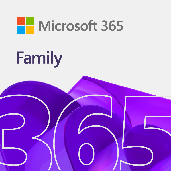Microsoft 365 Family for up to 6 People 12-month Subscription Download