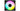 AeroCool Phantom M-3 120mm ARGB PWM Fan in Black - front view with infinity mirror ARGB lighting on