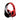 Microlab K360 Foldable Lightweight Headset With Line-In Microphone, 2X Stereo 40mm Drivers And 50mW(max.) Input Power - Black/Red Colour
