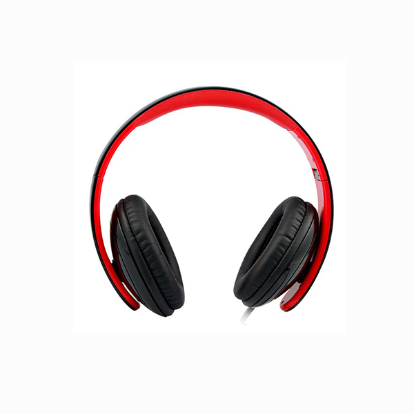 Microlab K310 Multimedia Series Headset With Line-In Microphone, 2X Stereo 40mm Drivers And 50mW(max.) Input Power - Black/Red Colour