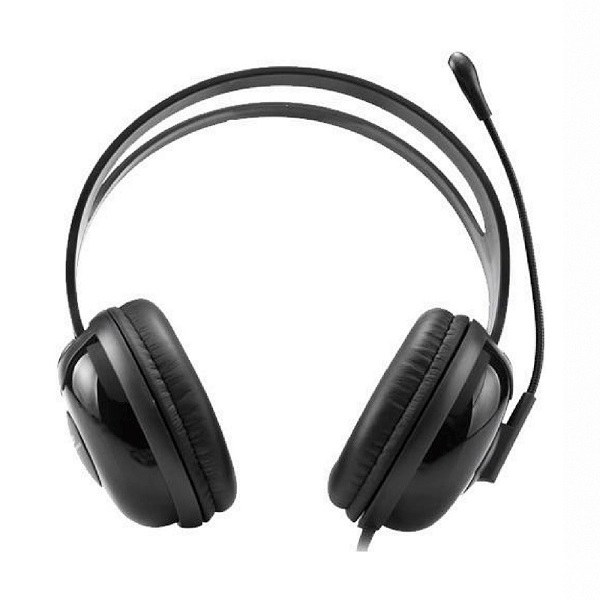 Microlab K280 Multimedia Series Headset With Boom Microphone, Large Earpads And Maximum Input Power Of 50mW - Black Colour
