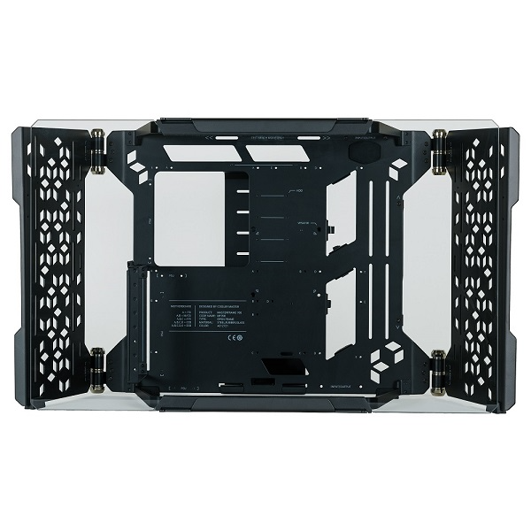 Cooler Master MasterFrame Pro 700 Open-Air Test Bench Design With Panoramic Tempered Glass Panel - Black Colour