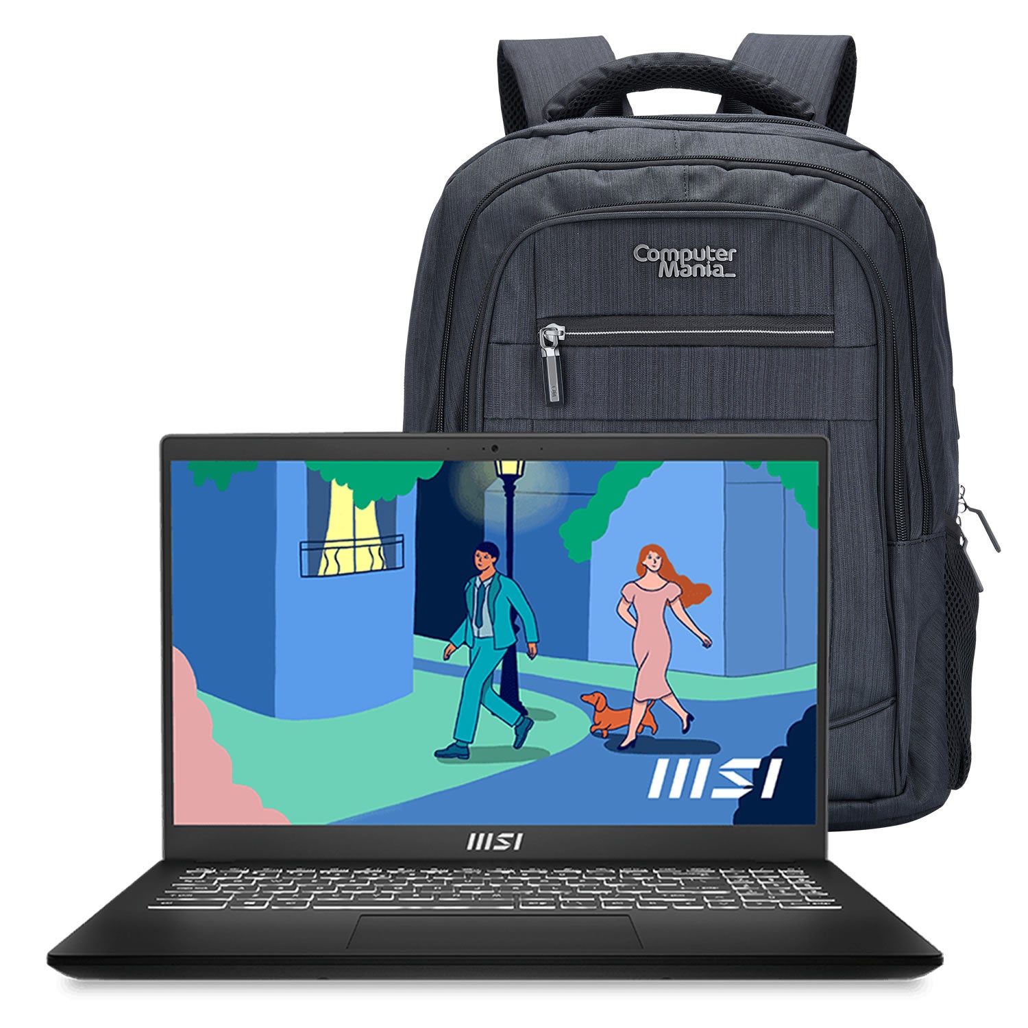 MSI | Modern 14 Laptop C12MO | Core i7 | 14" FHD | 16GB RAM | 512GB SSD - Dark Grey [Pre-Owned]