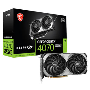 MSI Nvidia GeForce RTX 4070 Super Ventus 2x OC 12GB Graphics Card