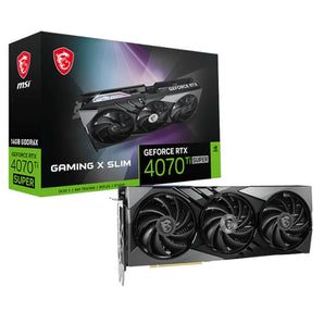 MSI Nvidia GeForce RTX 4070Ti Super Gaming X Slim 16GB Graphics Card