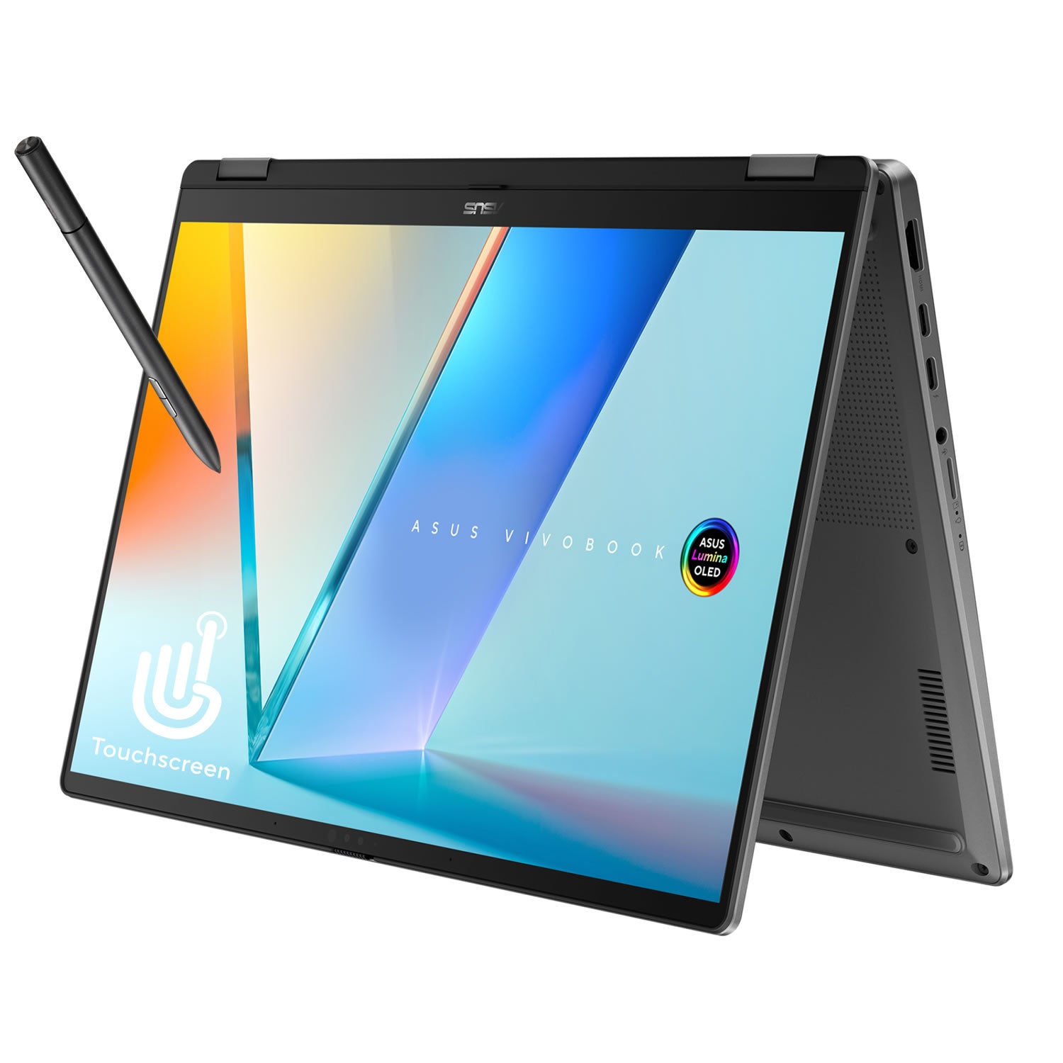 ASUS | Vivobook 14 Flip TP3407SA-OU716512G0W | Core Ultra 7 | 14" WUXGA | 16GB RAM | 512GB SSD | Intel Arc | Matte Grey