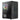 Aerocool Trinity Mini Tower Case with a Full Tempered Glass Side Panel- Black